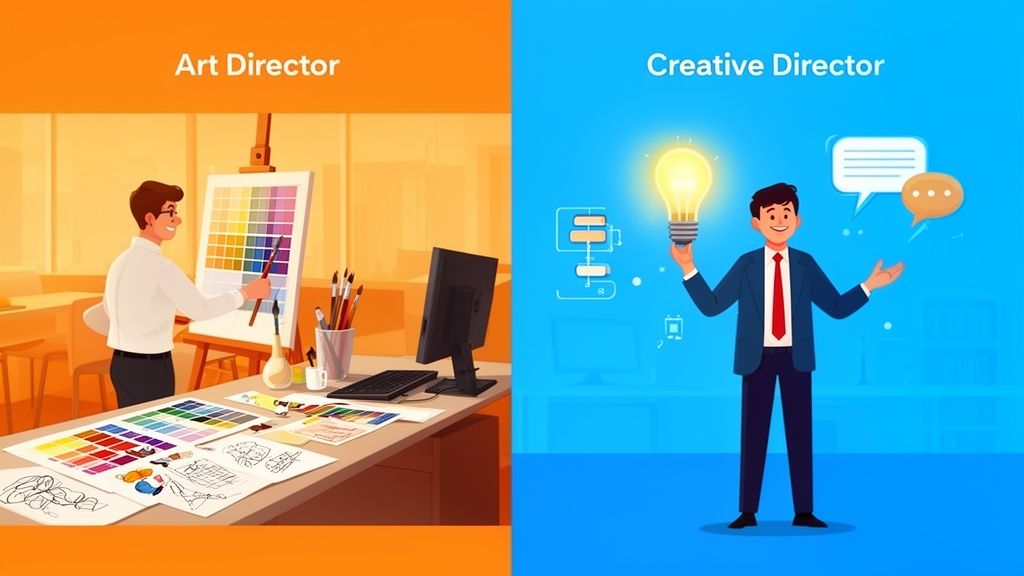 Art Director vs Creative Director - What is the difference between the two?