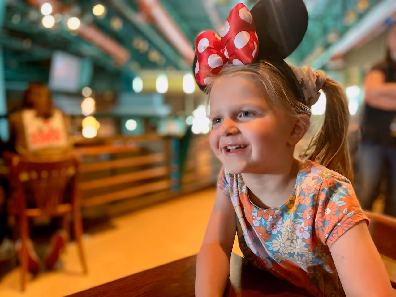 Cora at Disneyland Paris