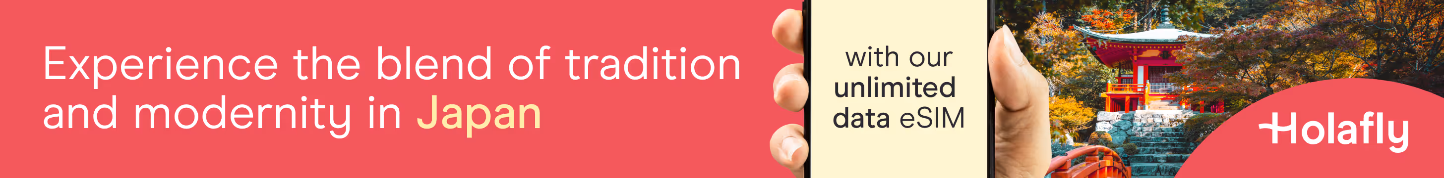 Holafly Japan eSIM promotion - 5% discount with code ADAMANDLINDS