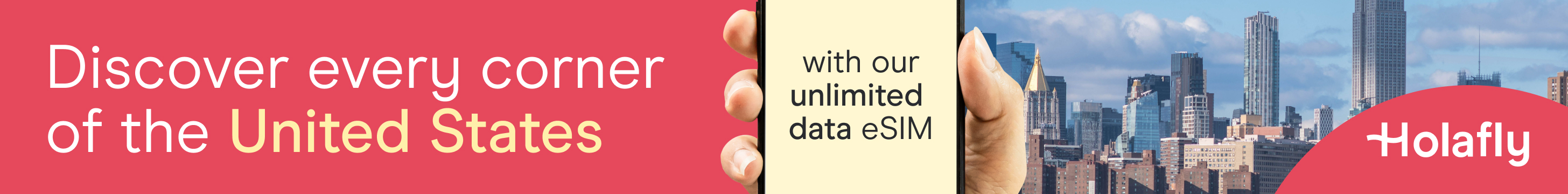 Holafly USA eSIM – Unlimited data in the United States with instant setup and 5% off using code ADAMANDLINDS