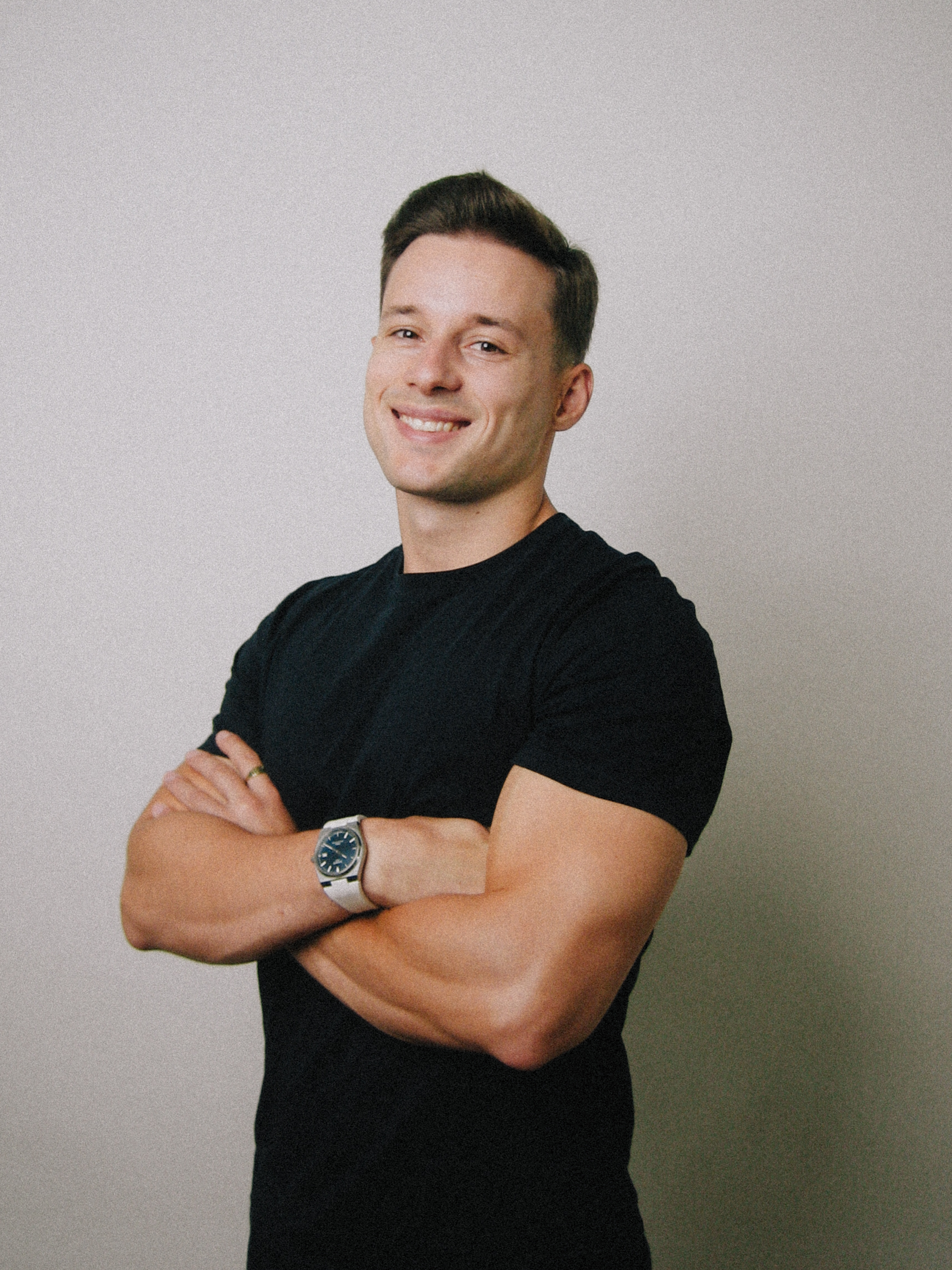 Bild von Florin De Luca am Laptop