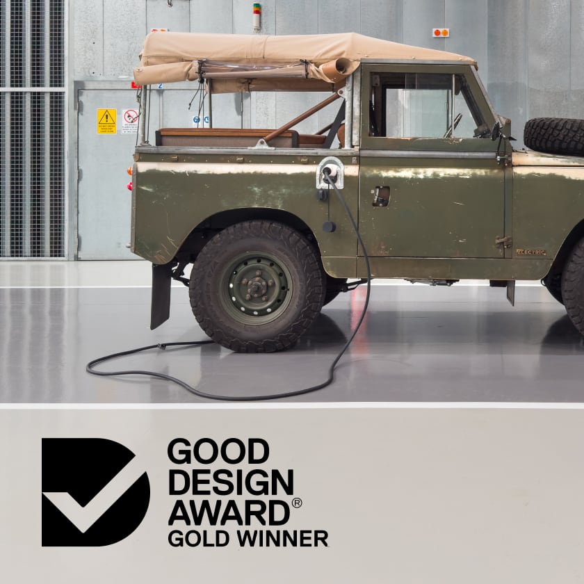 Jaunt electric Land Rover Good Design Gold Award