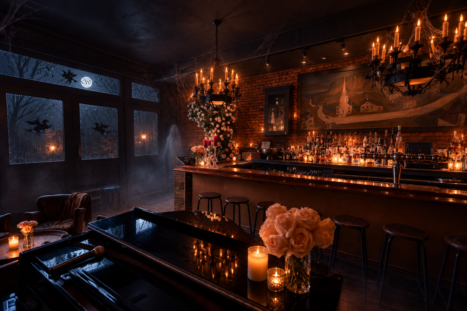 A Hauntingly Romantic Evening – Halloween menu