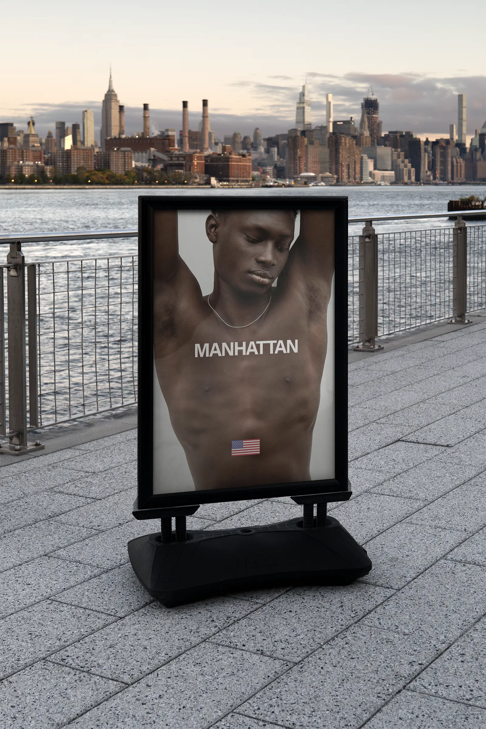 Mockup Bundle of 7 mockups set in New York City