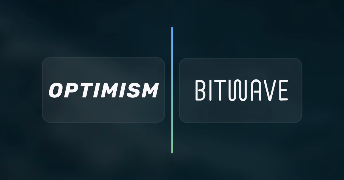 Bitwave Empowers the Optimism Ecosystem – Enabling Scalability, Security & Compliance