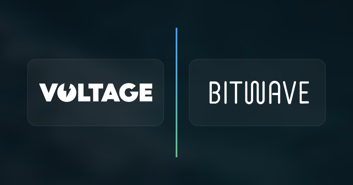 Bitwave & Voltage: Supercharging BTC Payment Infrastructure & Compliance 