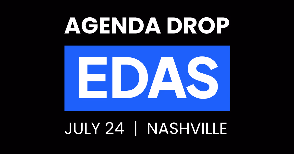 EDAS 2024: Official Agenda is Here