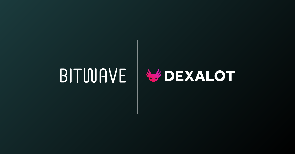 Bitwave Announces Native Integration with Dexalot