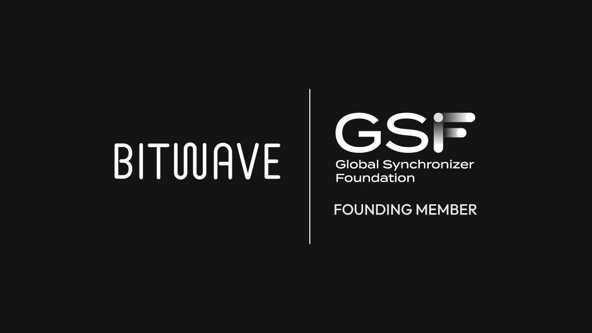 Bitwave Joins as a Founding Member of the Global Synchronizer Foundation