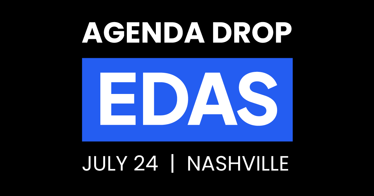 EDAS 2024: Official Agenda is Here
