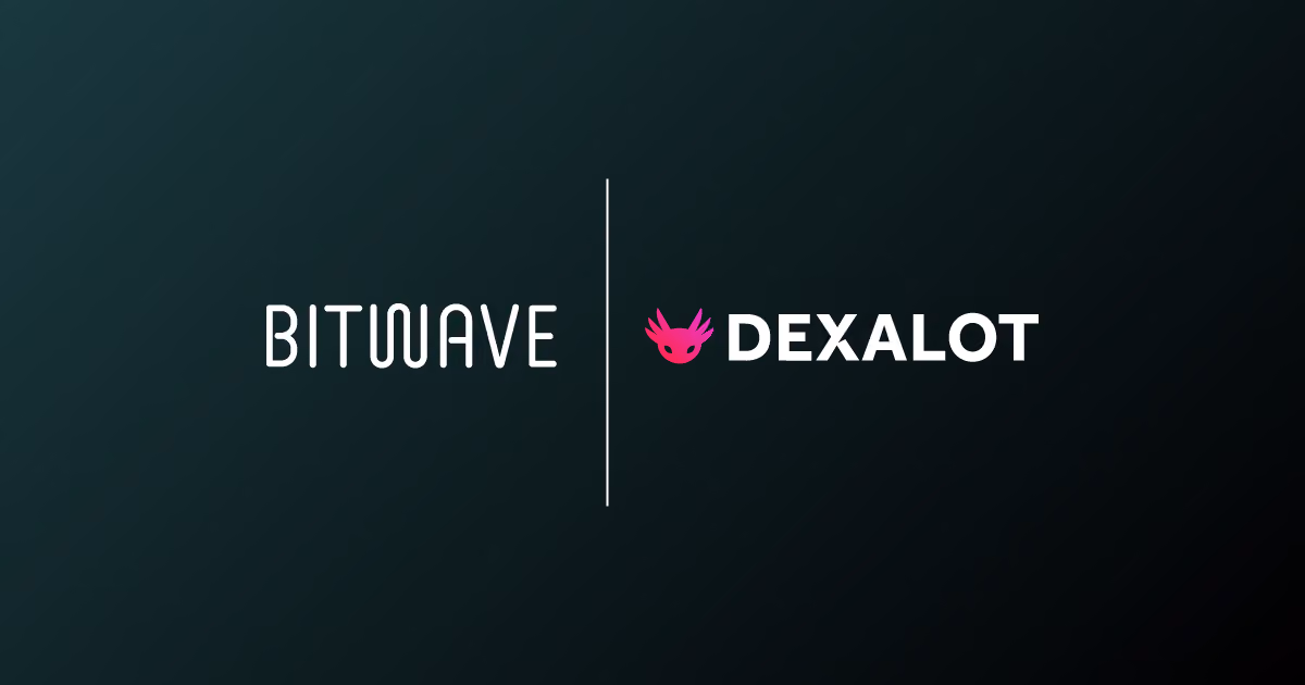 Bitwave Announces Native Integration with Dexalot
