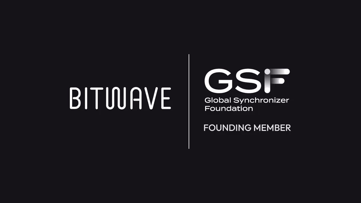 Bitwave Joins as a Founding Member of the Global Synchronizer Foundation
