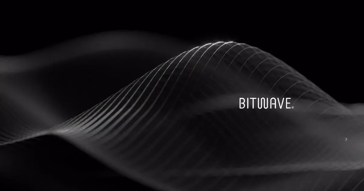 Bitwave Joins Canton Network's Global Synchronizer Foundation