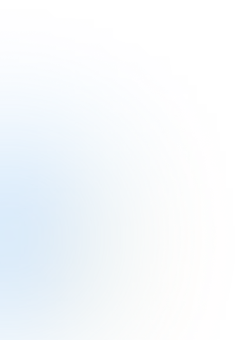 Abstract circular gradient with concentric rings of blue, cyan, green, yellow, and black colors radiating from the bottom left corner.