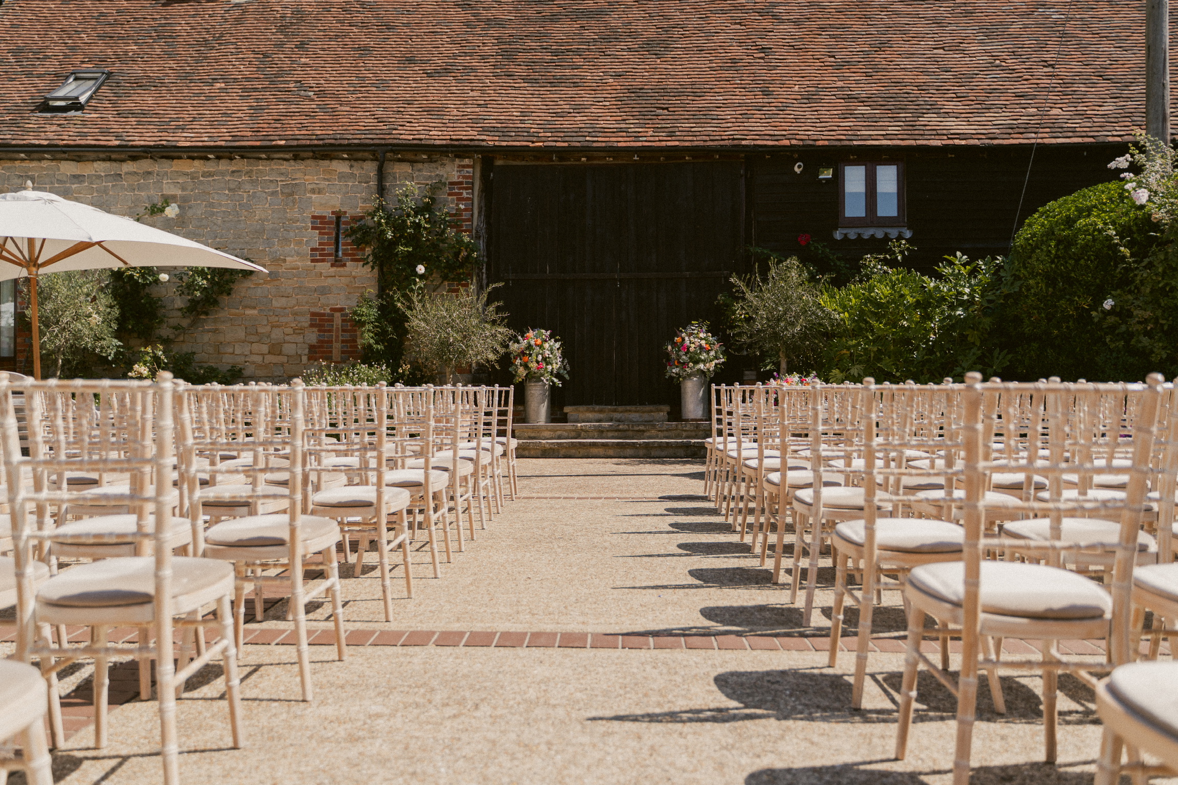 fitzleroi barn, ceremony