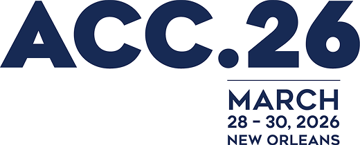 ACC.26 event logo with dates March 28-30, 2026, in New Orleans.