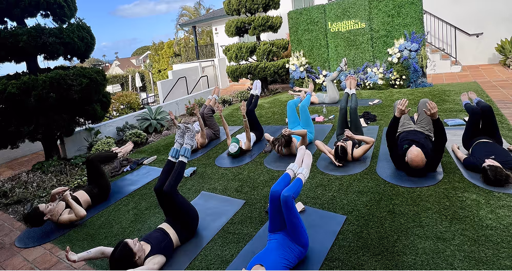 Pilates training