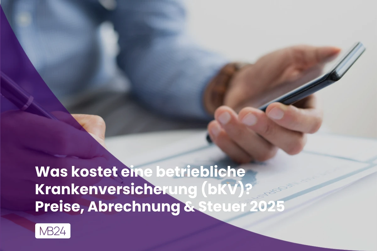 Was kostet eine betriebliche Krankenversicherung (bKV)? Preise, Abrechnung & Steuer 2025