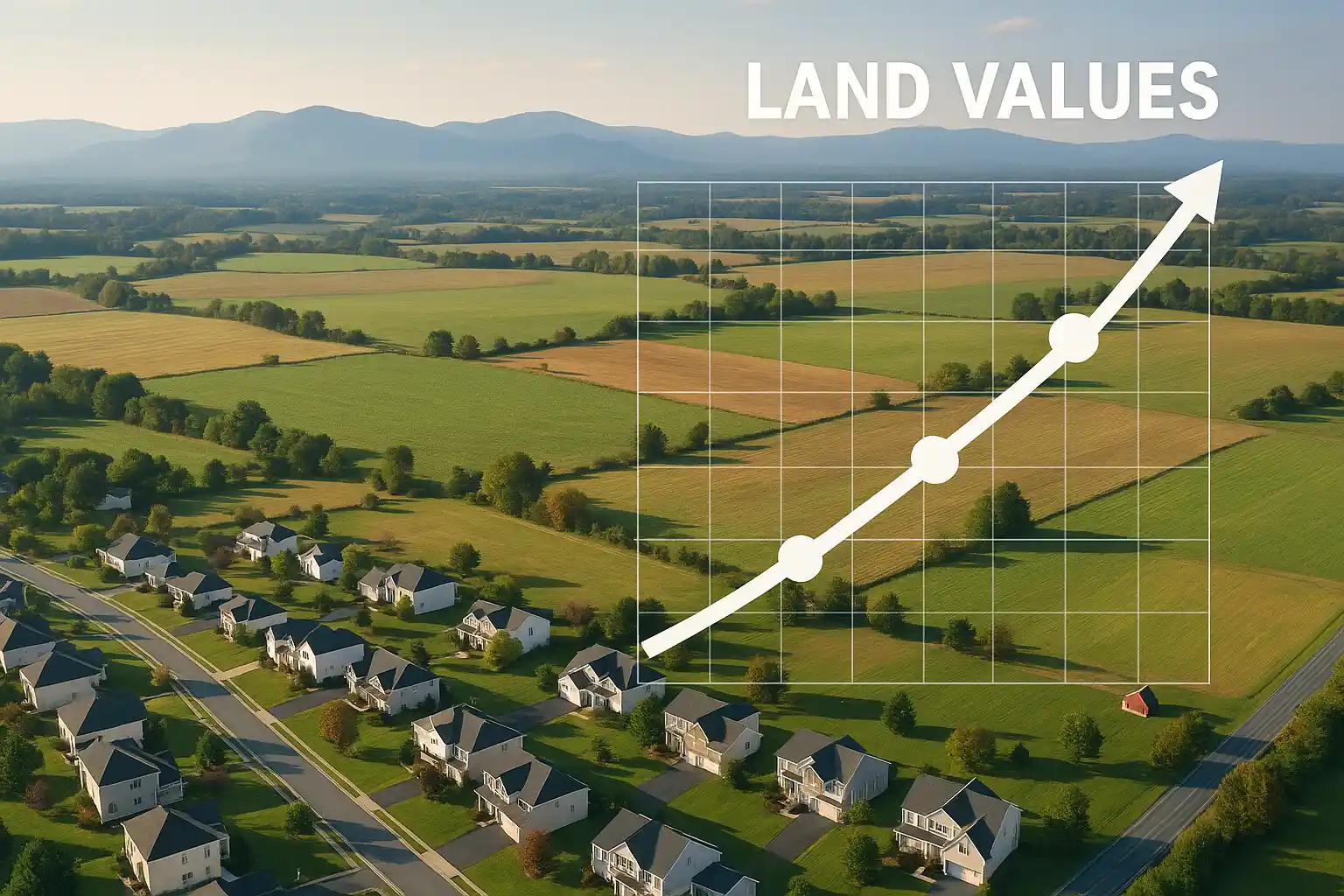 Virginia land market trends and pricing analysis