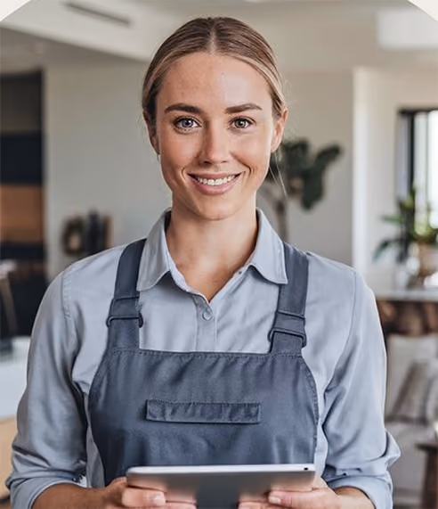 A Testimonial photo of Grace for cleaners app review