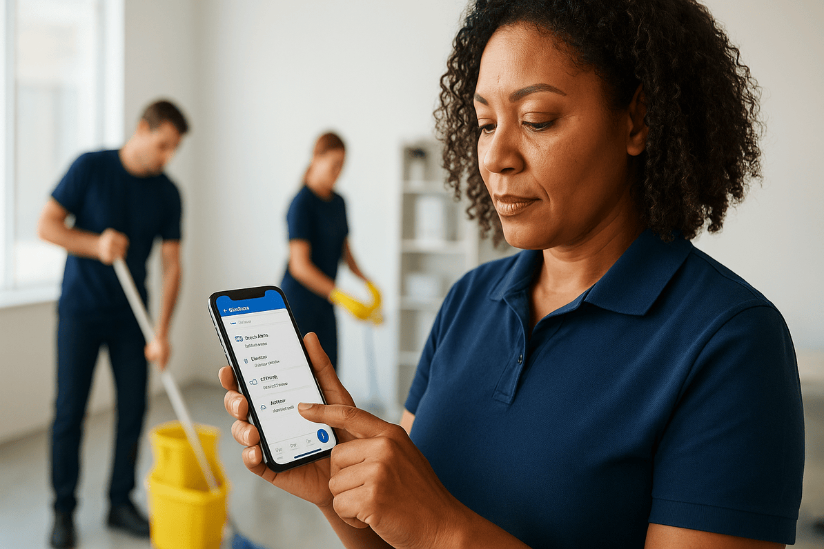 Your Time is Your Profit: How to Manage On-the-Go with a Cleaning App