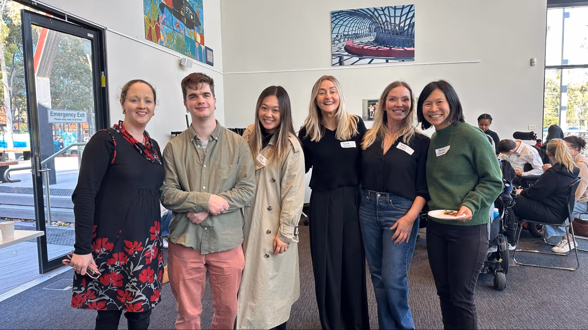 CPSN Website Launch event: Alison, Josh, Celine, Sarah, Kellie and Becky