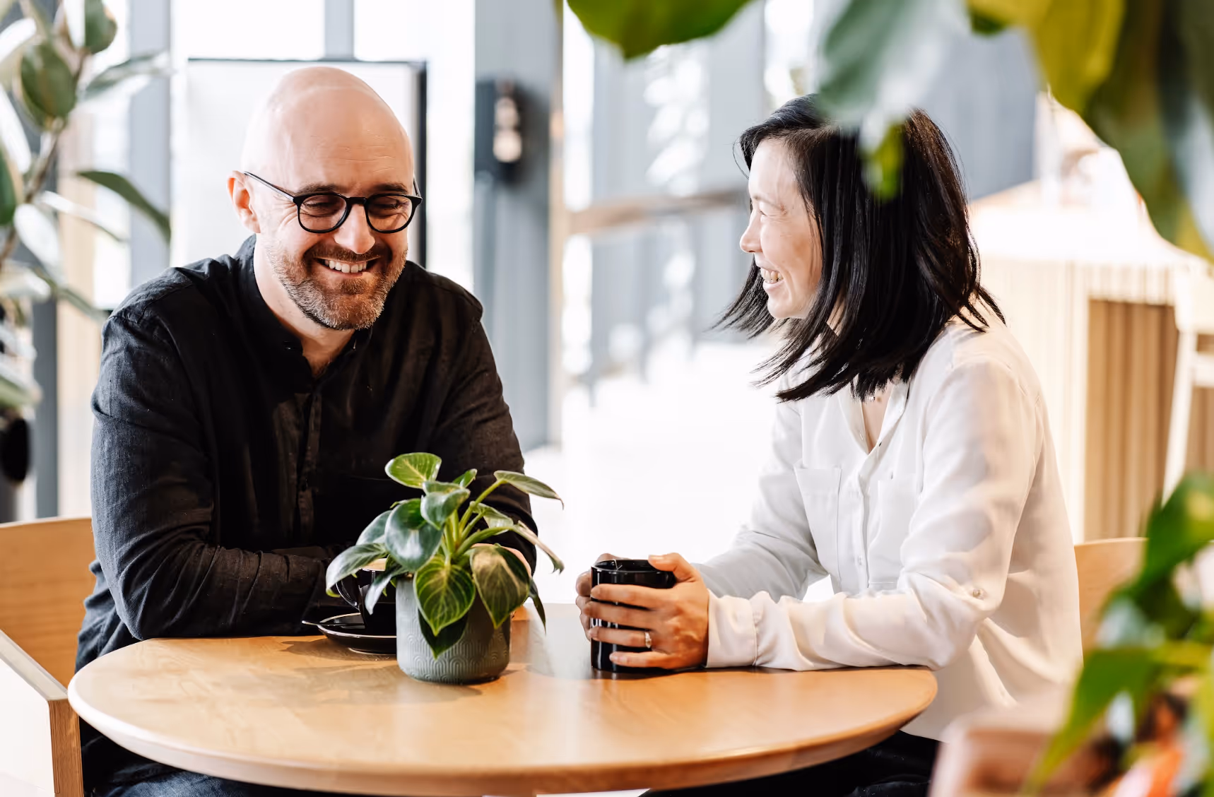 Beck & Simon Smallchua smiling