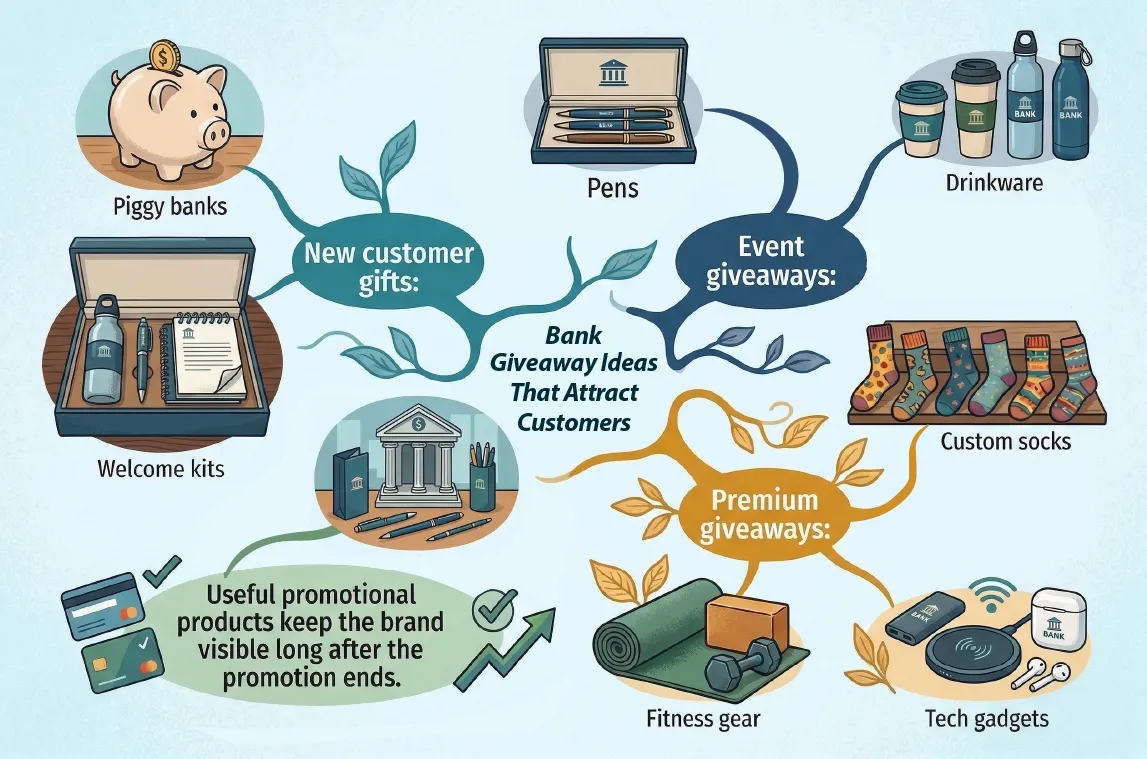 Bank Giveaway Ideas That Attract Customers