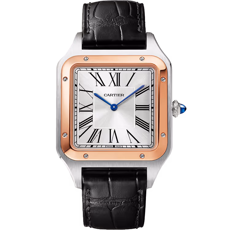 Cartier, Santos, W2SA0017, Grey Dial, Large Model, Stainless Steel, 47mm