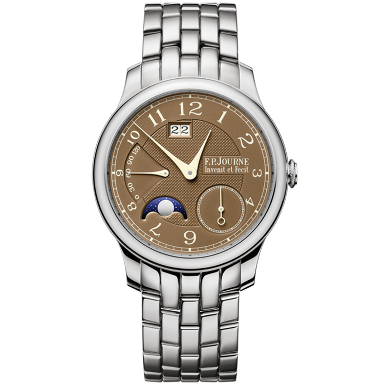 F.P. Journe, Octa Lune, Chocolate Dial, Moon Phase, Platinum, 40mm