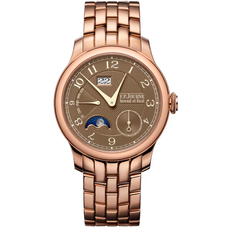 F.P. Journe, Classique, Automatique Lune Havana, Chocolate Dial, Rose Gold, 40mm