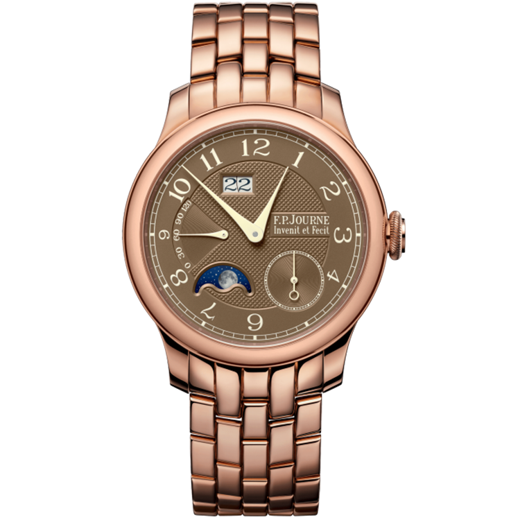 F.P. Journe, Classique, Automatique Lune Havana, Chocolate Dial, Rose Gold, 40mm