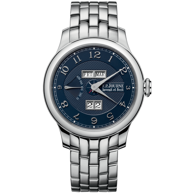 F.P. Journe, Boutique, Quantieme Perpetuel, Blue Dial, Perpetual Calendar, Platinum, 44mm