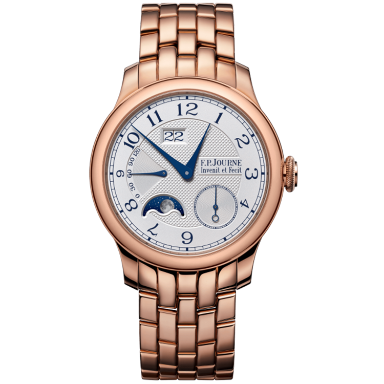 F.P. Journe, Classique, Automatique Lune, Silver Dial, Rose Gold, 42mm