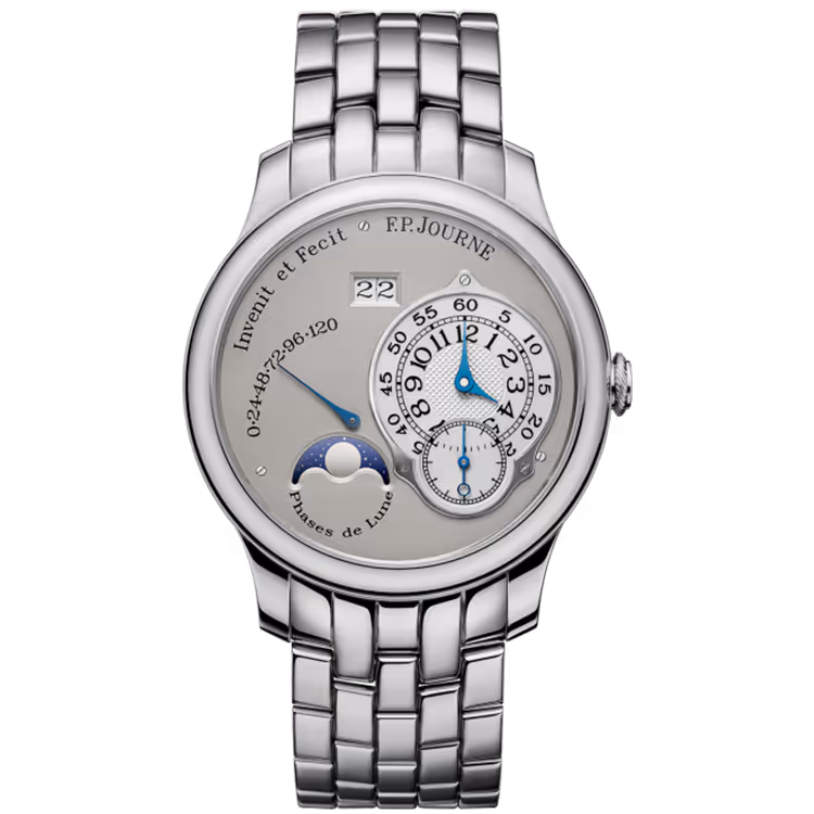 F.P. Journe, Octa Lune, Grey Dial, Moon Phase, Platinum, 38mm