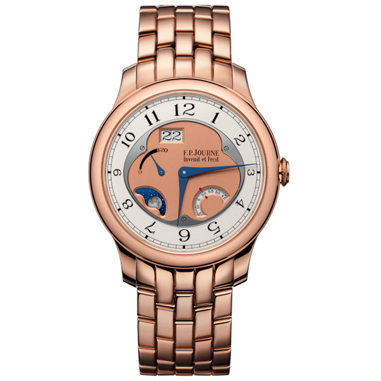 F.P. Journe, Octa Divine, Salmon Dial, Moon Phase, Rose Gold, 42mm