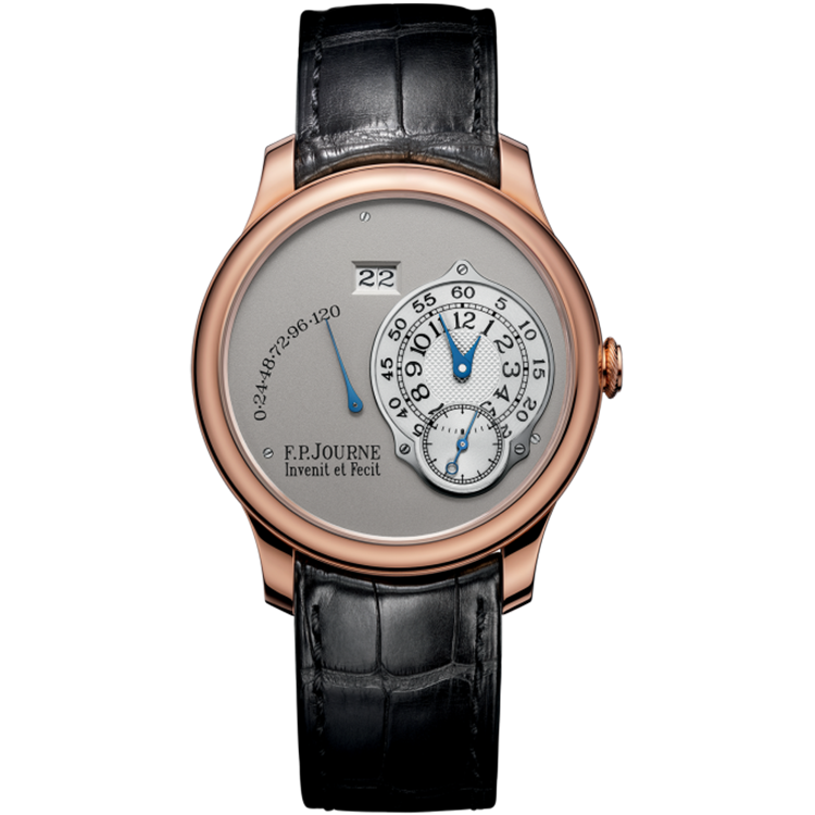 F.P. Journe, Octa Reserve de Marche, Grey Dial, Rose Gold, Leather Strap, 38mm