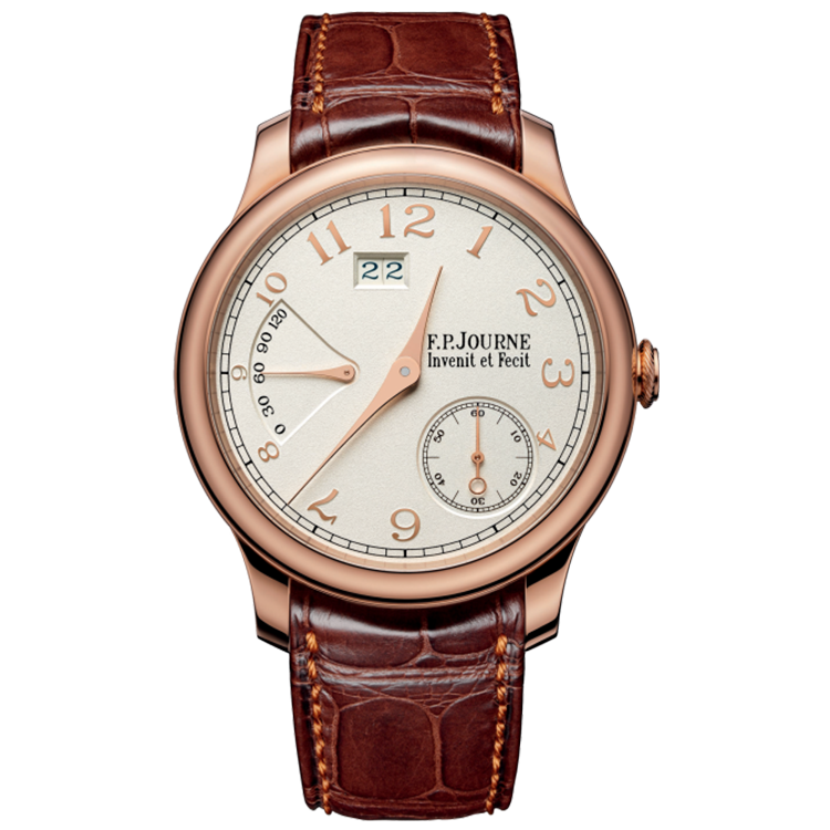F.P. Journe, Octa Reserve, White Dial, Rose Gold, Leather Strap, 38mm