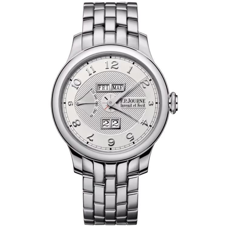 F.P. Journe, Classique, Quantieme Perpetuel, Silver Dial, Perpetual Calendar, Platinum, 40mm