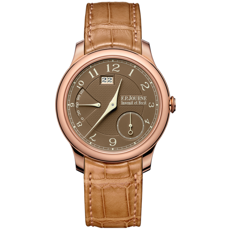 F.P. Journe, Octa Reserve Havana, Chocolate Dial, Rose Gold, Leather Strap, 40mm