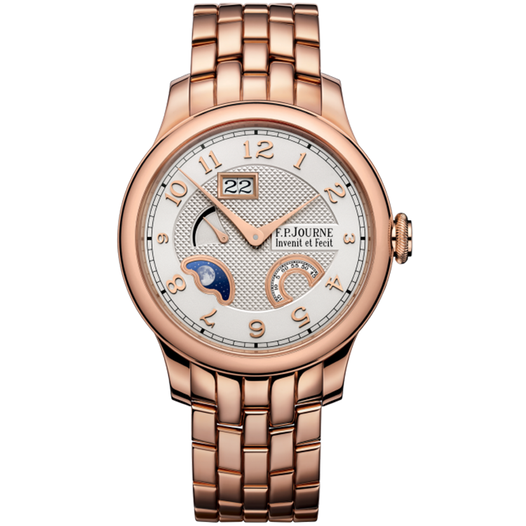 F.P. Journe, Classique, Divine, Silver Dial, Moon Phase, Rose Gold, 40mm