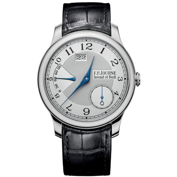 F.P. Journe, Octa Reserve, Silver Dial, Platinum, Leather Strap, 38mm