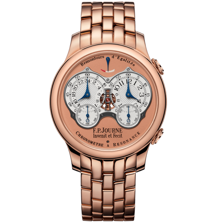 F.P. Journe, Classique, Chronometre Resonance, Salmon Dial, Rose Gold, 42mm