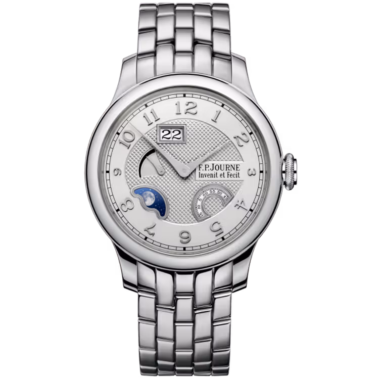 F.P. Journe, Classique, Divine, Silver Dial, Moon Phase, Platinum, 42mm