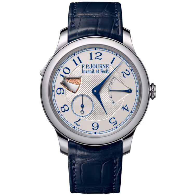F.P. Journe, Classique, Repetition Souveraine, Silver Dial, Stainless Steel, Leather Strap, 40mm