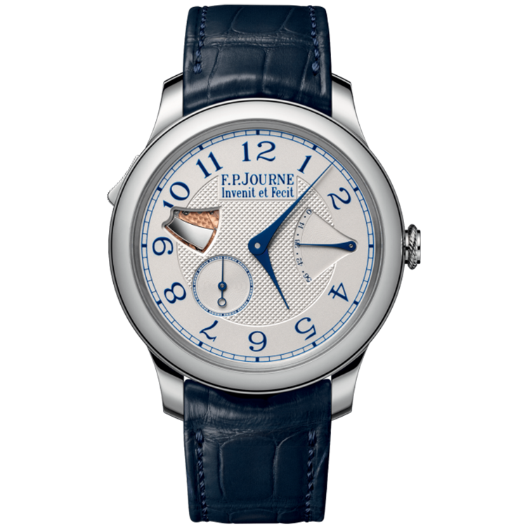 F.P. Journe, Classique, Repetition Souveraine, Silver Dial, Stainless Steel, Leather Strap, 40mm