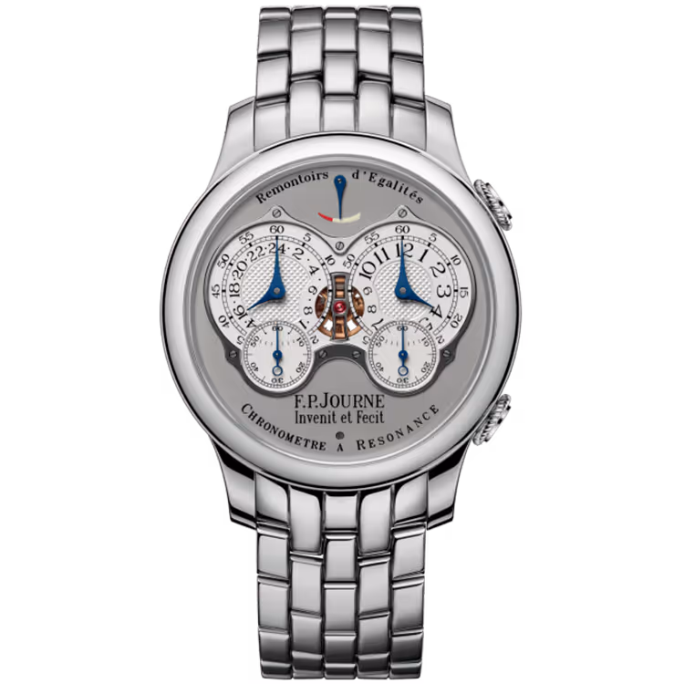 F.P. Journe, Classique, Chronometre Resonance, Grey Dial, Platinum, 42mm