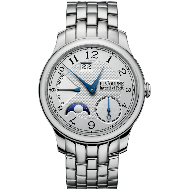 F.P. Journe, Octa Lune, Silver Dial, Moon Phase, Platinum, 40mm