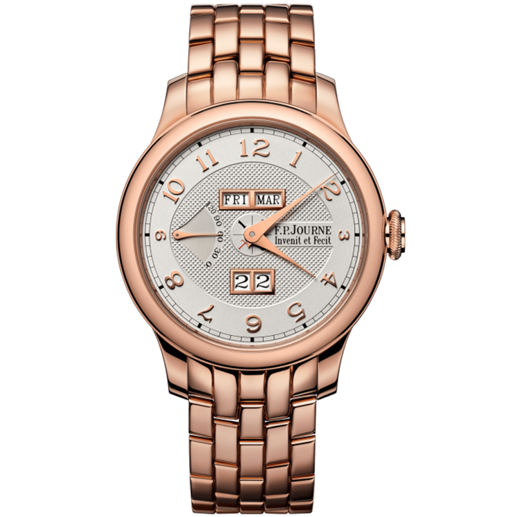 F.P. Journe, Classique, Quantieme Perpetuel, Silver Dial, Perpetual Calendar, Rose Gold, 42mm