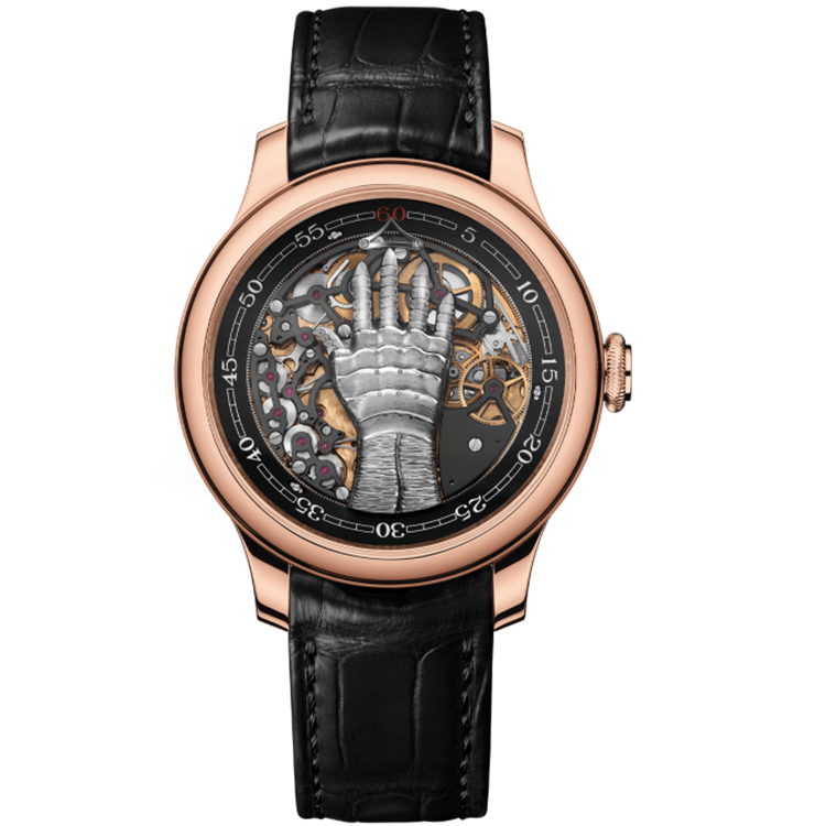 F.P. Journe, Classique, FFC, Skeleton Dial, Rose Gold, Leather Strap, 42mm